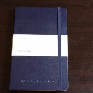 Dark blue original Moleskine notebook